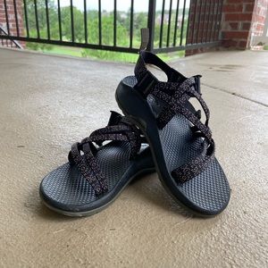 Kids Black Chacos